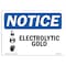 Signmission OSHA Notice, 5" Height, Electrolytic Gold Sign With Symbol, 7" X 5", Landscape OS-NS-D-57-L-11708 - alternate 1